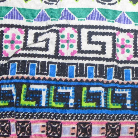 Colorful Aztec Shorts with Pockets - Picture 10 of 10